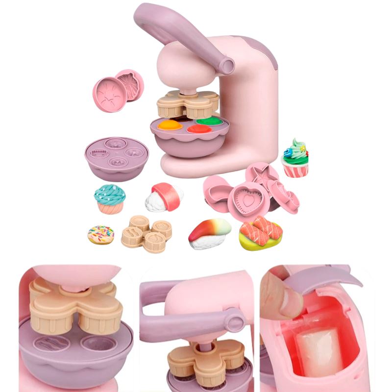 Cozinha de Brinquedo Interativa Infantil Bambino Cozinha Interativa Infantil Bambino Loja do Bambino Modelo 02 (25 peças) 