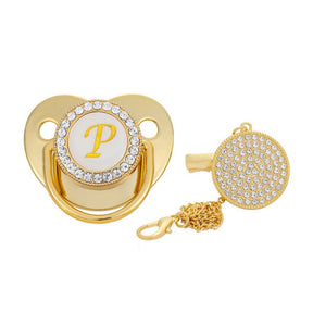 Bico Personalizado Luxo Bambino - Primeira Lembrança Bico de Luxo Bambino - Primeira Lembrança Loja do Bambino P 