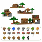 Blocos Magnéticos de Montar Minecraft Blocos Magnéticos de Montar Minecraft Loja do Bambino Modelo Exclusivo - 200 peças 2cm x 2cm 