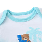 Body Infantil Manga Curta Masculino Personalizado Gentleman e Ursinho - Conjunto de até 6 Unidades Body Infantil Manga Curta Masculino Personalizado Gentleman e Ursinho - Conjunto de até 6 Unidades Loja do Bambino 