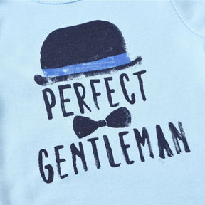 Body Infantil Manga Curta Masculino Personalizado Gentleman e Ursinho - Conjunto de até 6 Unidades Body Infantil Manga Curta Masculino Personalizado Gentleman e Ursinho - Conjunto de até 6 Unidades Loja do Bambino 