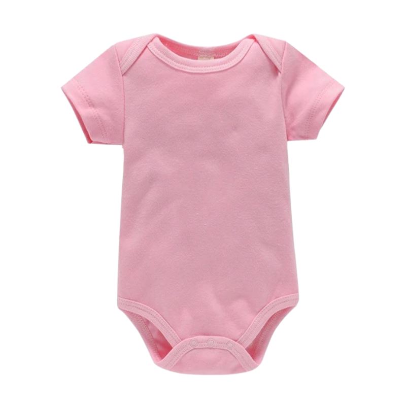 Body Infantil Manga Curta Unissex com Estampa Lisa - Conjunto com 3 Unidades Body Infantil Manga Curta Unissex com Estampa Lisa - Conjunto com 3 Unidades Loja do Bambino 