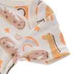 Body Infantil Manga Curta Unissex com Estampa e sem Estampa - Conjunto com 4 Unidades Body Infantil Manga Curta Unissex com Estampa e sem Estampa - Conjunto com 4 Unidades Loja do Bambino 