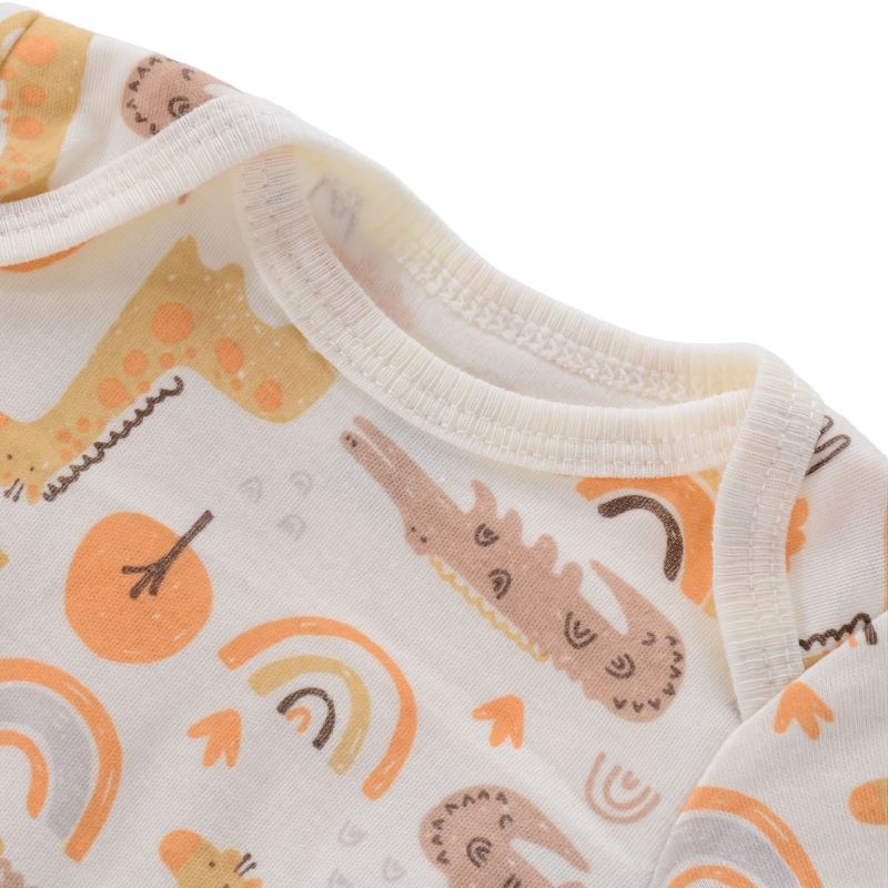 Body Infantil Manga Curta Unissex com Estampa e sem Estampa - Conjunto com 4 Unidades Body Infantil Manga Curta Unissex com Estampa e sem Estampa - Conjunto com 4 Unidades Loja do Bambino 