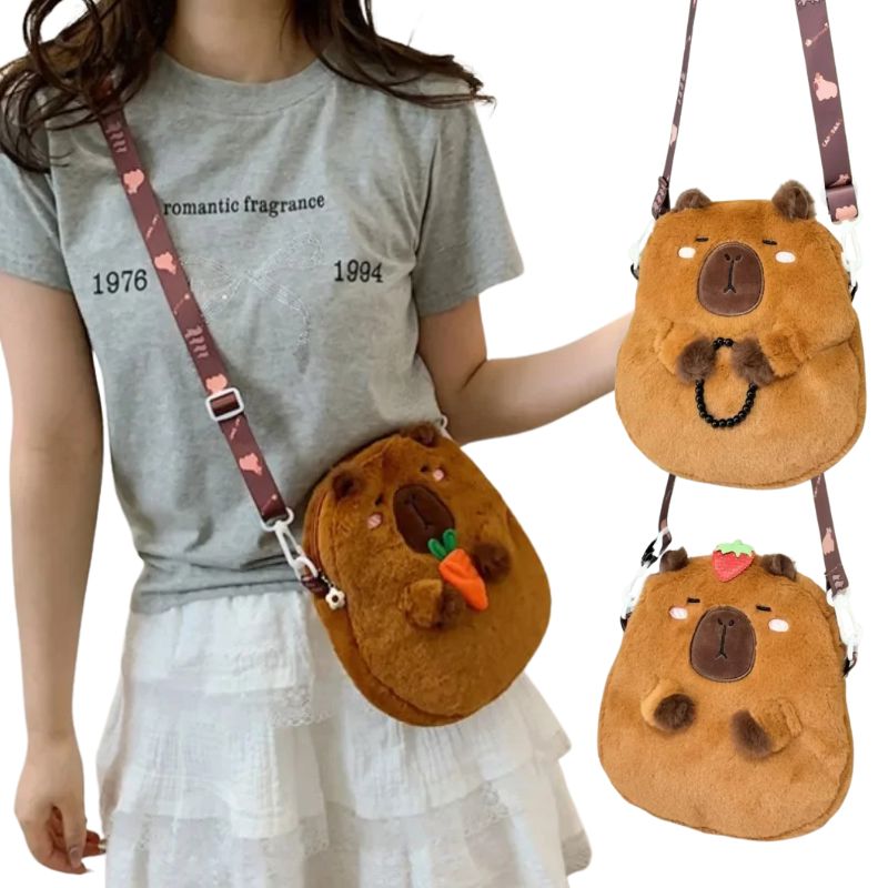 Bolsa Infantil Menina Capivara Bolsa Infantil Menina Capivara Loja do Bambino 