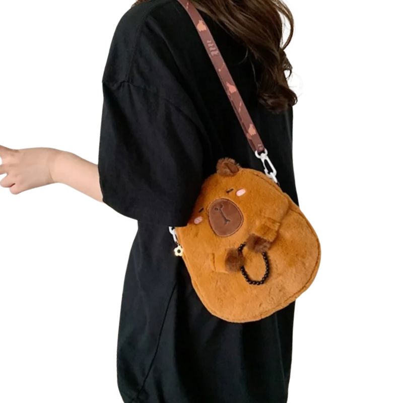 Bolsa Infantil Menina Capivara Bolsa Infantil Menina Capivara Loja do Bambino 