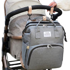 Bolsa Inteligente para Mães: Carregador USB, Porta Mamadeiras e Trocador de Fraldas Bolsa Maternidade Bambino Loja do Bambino 