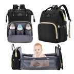 Bolsa Inteligente para Mães: Carregador USB, Porta Mamadeiras e Trocador de Fraldas Bolsa Maternidade Bambino Loja do Bambino 