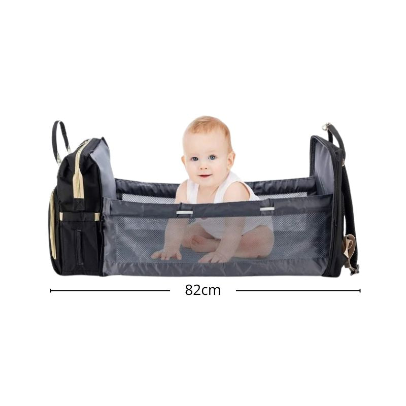 Bolsa Inteligente para Mães: Carregador USB, Porta Mamadeiras e Trocador de Fraldas Bolsa Maternidade Bambino Loja do Bambino 