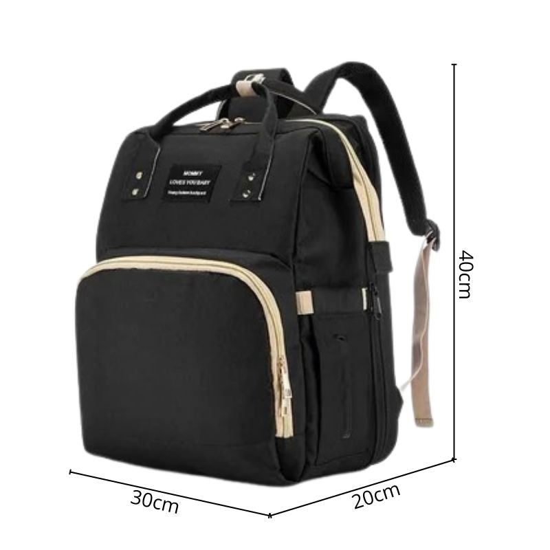 Bolsa Inteligente para Mães: Carregador USB, Porta Mamadeiras e Trocador de Fraldas Bolsa Maternidade Bambino Loja do Bambino 