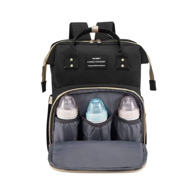 Bolsa Inteligente para Mães: Carregador USB, Porta Mamadeiras e Trocador de Fraldas Bolsa Maternidade Bambino Loja do Bambino 