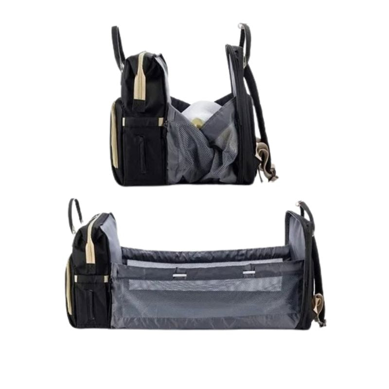 Bolsa Inteligente para Mães: Carregador USB, Porta Mamadeiras e Trocador de Fraldas Bolsa Maternidade Bambino Loja do Bambino 