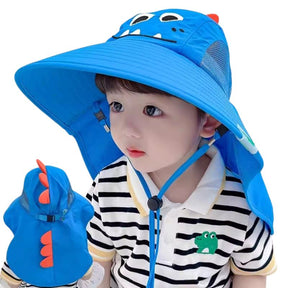 Boné Tapa-sol Infantil Bambino Boné Tapa-sol Infantil Bambino Loja do Bambino Azul Escuro Tamanho Único 