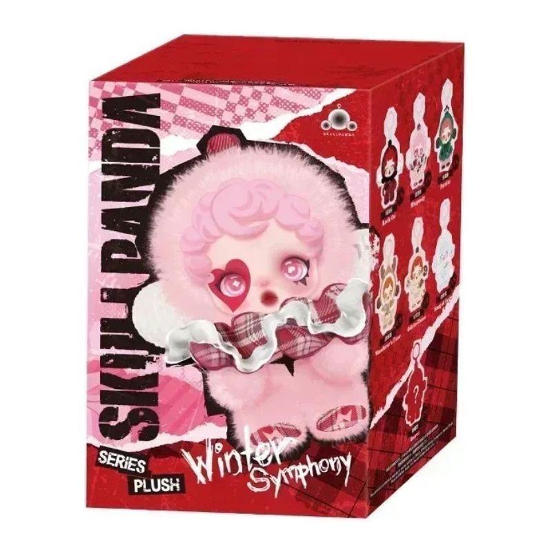 Boneca Skullpanda Colecionável Boneca Skullpanda Colecionável Loja do Bambino Aleatório 14cm 