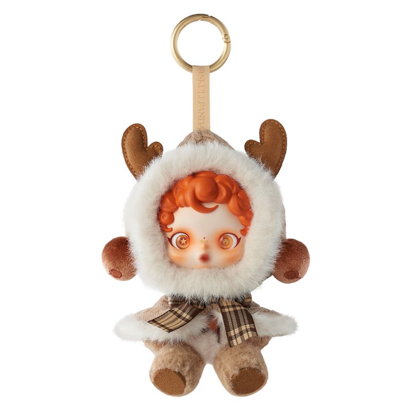 Boneca Skullpanda Colecionável Boneca Skullpanda Colecionável Loja do Bambino Modelo 02 14cm 