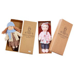 Boneca de Pano Artesanal Brinquedo Infantil Boneca de Pano Loja do Bambino Combo 03 28x6x12cm 