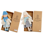 Boneca de Pano Artesanal Brinquedo Infantil Boneca de Pano Loja do Bambino Combo 04 28x6x12cm 