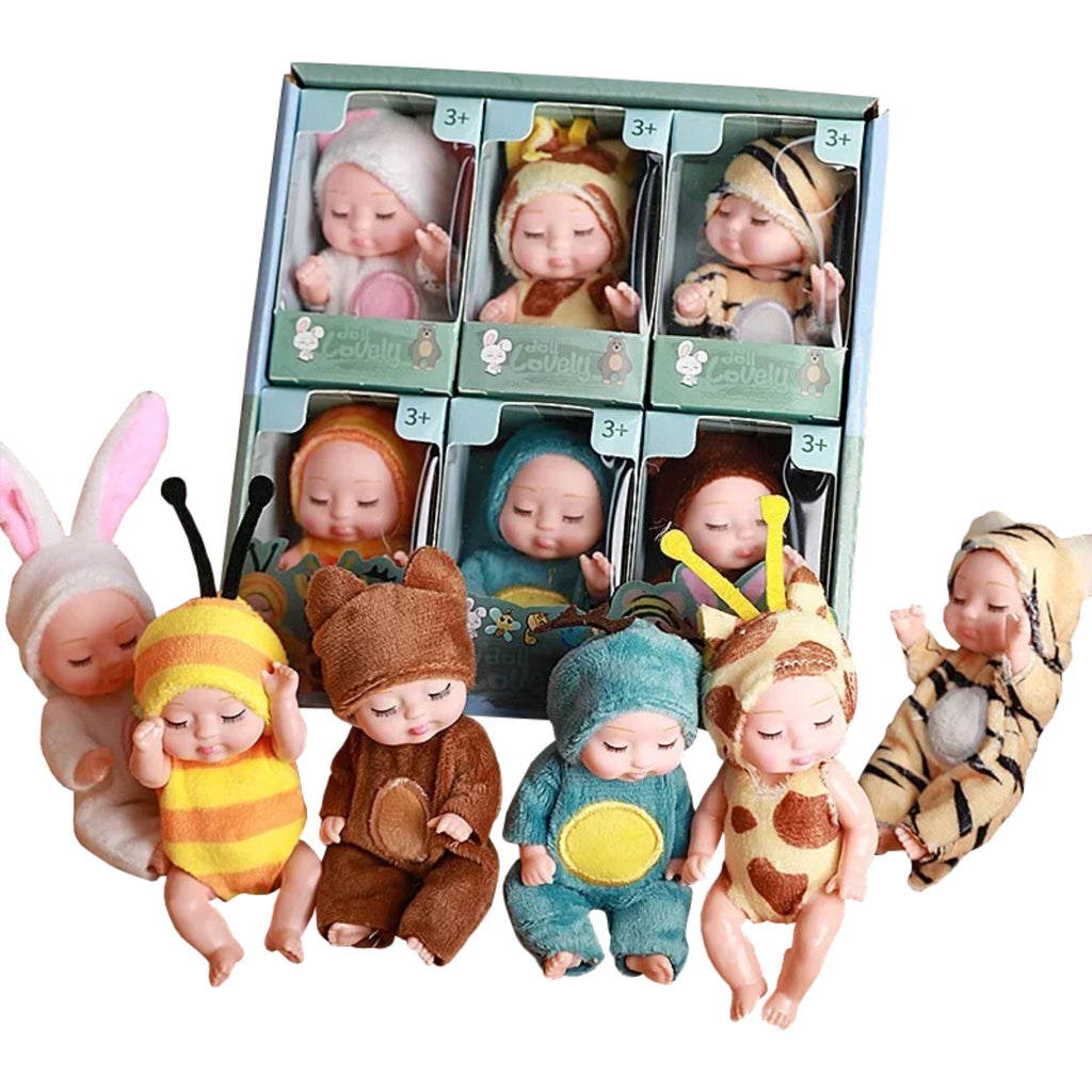 Coleção 6 Bebês Realistas Charming com Fantasia Coleção 6 Bebês Realistas Charming com Fantasia Loja do Bambino 