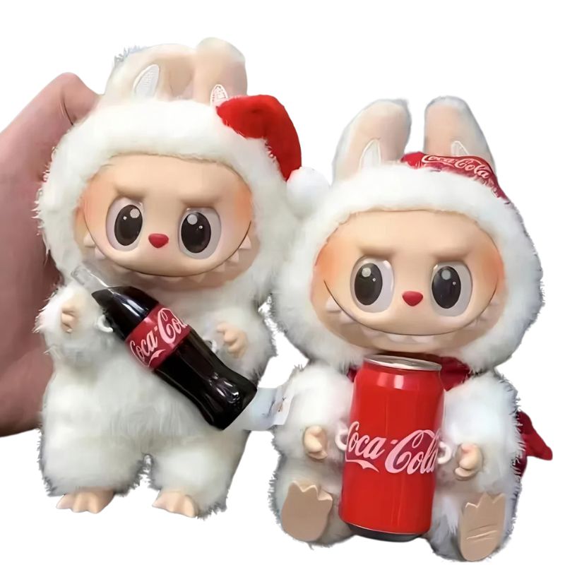 Boneco Labubu Coca Cola Exclusivo Boneco Labubu Coca Cola Exclusivo Loja do Bambino 