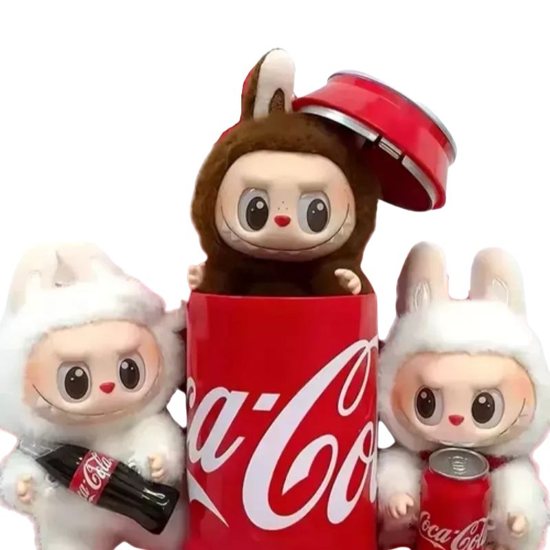 Boneco Labubu Coca Cola Exclusivo Boneco Labubu Coca Cola Exclusivo Loja do Bambino 