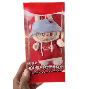 Boneco Labubu Coca Edição Limitada Boneco Labubu Coca Edição Limitada Loja do Bambino 