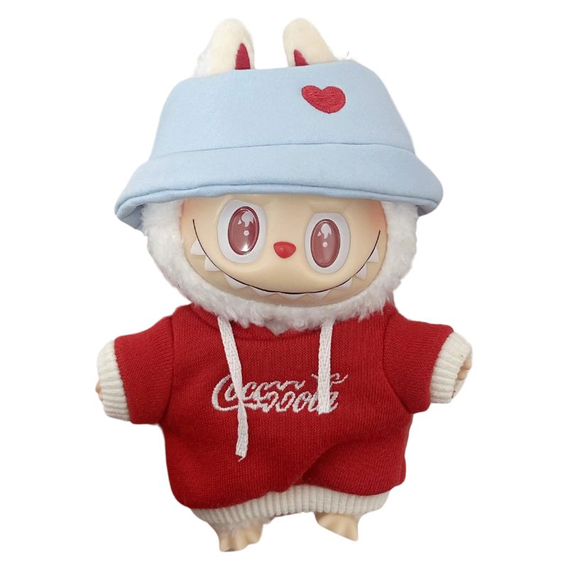 Boneco Labubu Coca Edição Limitada Boneco Labubu Coca Edição Limitada Loja do Bambino Modelo Exclusivo 17cm 