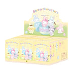 Boneco Labubu Hello Kitty Colecionável Boneco Labubu Hello Kitty Colecionável Loja do Bambino Combo 6 Unidades 17cm 