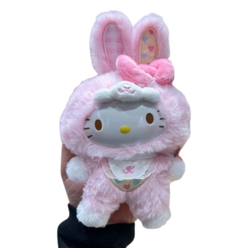 Boneco Labubu Hello Kitty Colecionável Boneco Labubu Hello Kitty Colecionável Loja do Bambino 