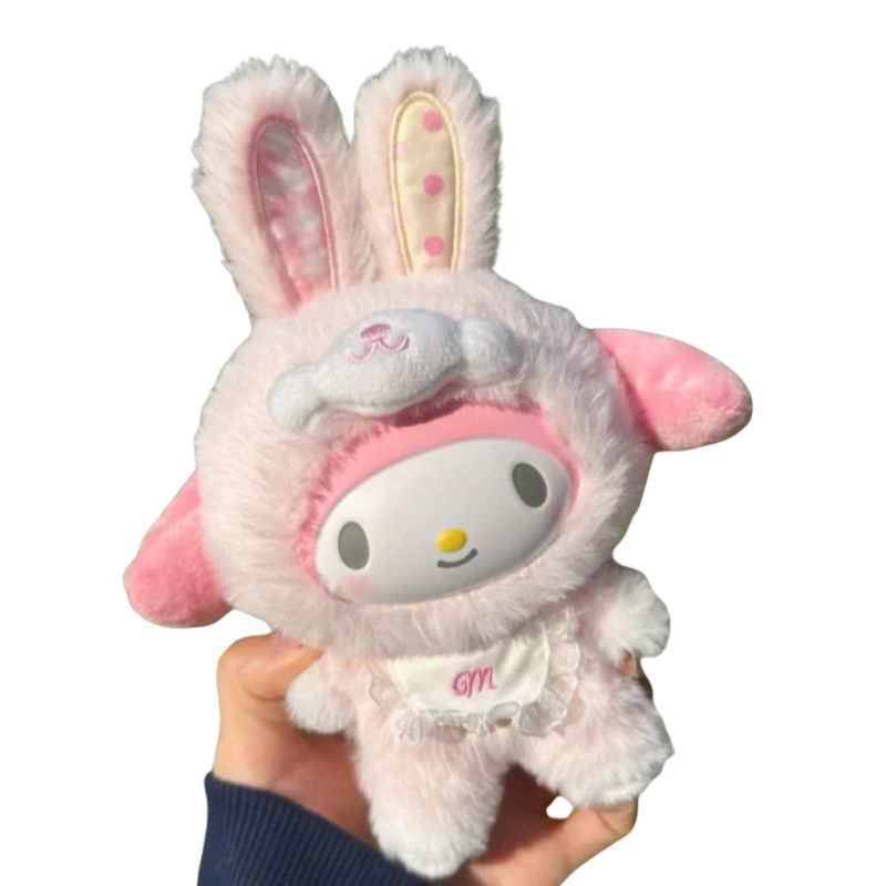 Boneco Labubu Hello Kitty Colecionável Boneco Labubu Hello Kitty Colecionável Loja do Bambino 