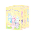 Boneco Labubu Hello Kitty Colecionável Boneco Labubu Hello Kitty Colecionável Loja do Bambino Aleatório 17cm 