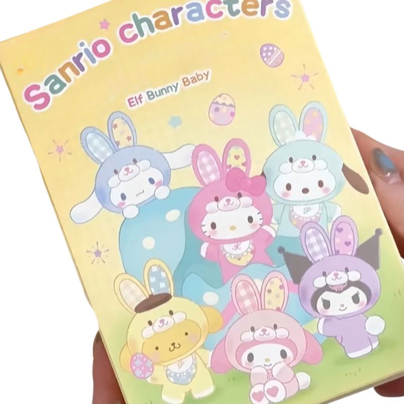 Boneco Labubu Hello Kitty Colecionável Boneco Labubu Hello Kitty Colecionável Loja do Bambino 