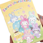 Boneco Labubu Hello Kitty Colecionável Boneco Labubu Hello Kitty Colecionável Loja do Bambino 