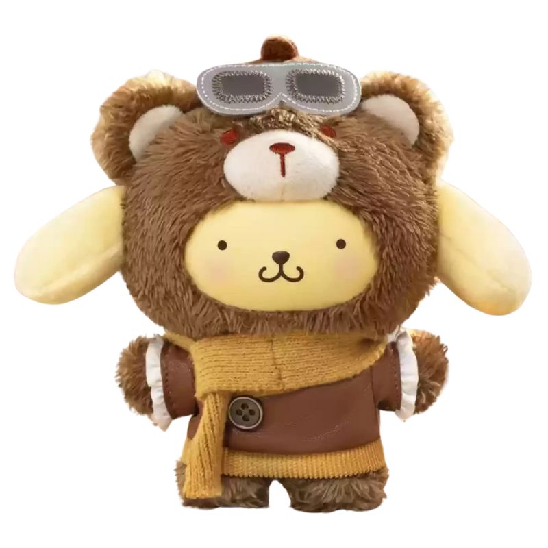 Boneco Labubu Hello Kitty Ursinho Boneco Labubu Hello Kitty Ursinho Loja do Bambino Modelo 03 14cm 