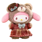 Boneco Labubu Hello Kitty Ursinho Boneco Labubu Hello Kitty Ursinho Loja do Bambino Modelo 04 14cm 