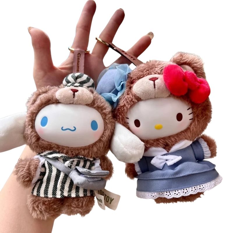 Boneco Labubu Hello Kitty Ursinho Boneco Labubu Hello Kitty Ursinho Loja do Bambino 