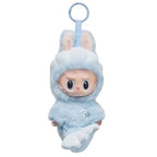 Boneco Labubu Merlin Sereia Azul Colecionável Boneco Labubu Merlin Sereia Azul Colecionável Loja do Bambino Modelo Exclusivo 17cm 