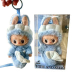 Boneco Labubu Merlin Sereia Azul Colecionável Boneco Labubu Merlin Sereia Azul Colecionável Loja do Bambino 