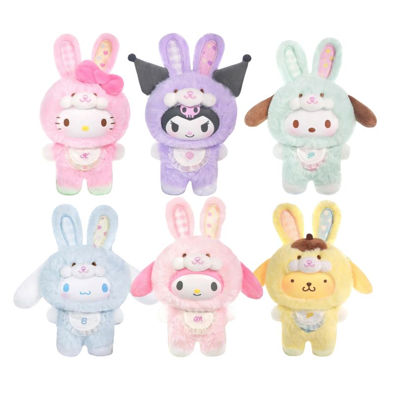 Boneco Labubu Hello Kitty Colecionável Boneco Labubu Hello Kitty Colecionável Loja do Bambino 