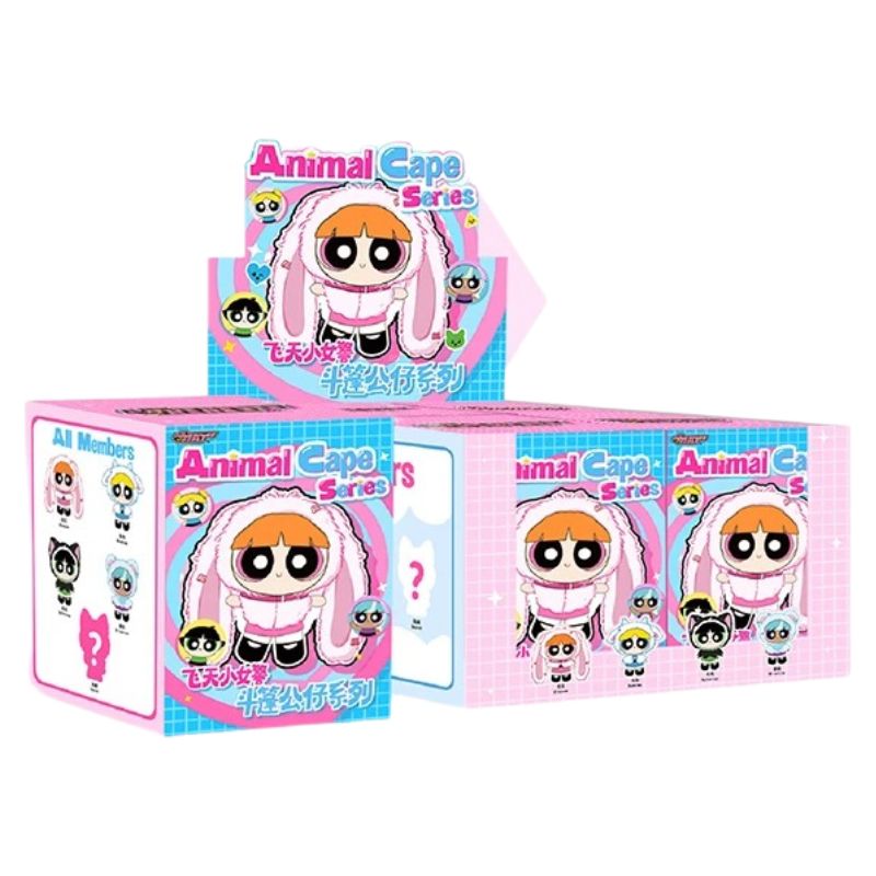 Bonecos Labubu Meninas Super Poderosas Bonecos Labubu Meninas Super Poderosas Loja do Bambino Combom 4 Unidades 15cm 