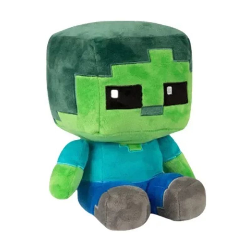 Bonecos Minecraft Pelúcia Bonecos Minecraft Pelúcia Loja do Bambino Modelo 04 20cm 