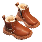 Bota Cano Curto Infantil com Zíper Lateral Bota Cano Curto Infantil com Zíper Lateral Loja do Bambino 