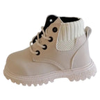 Bota Coturno de Couro Infantil Pelúciada Bota Coturno de Couro Infantil Peluciada Loja do Bambino 