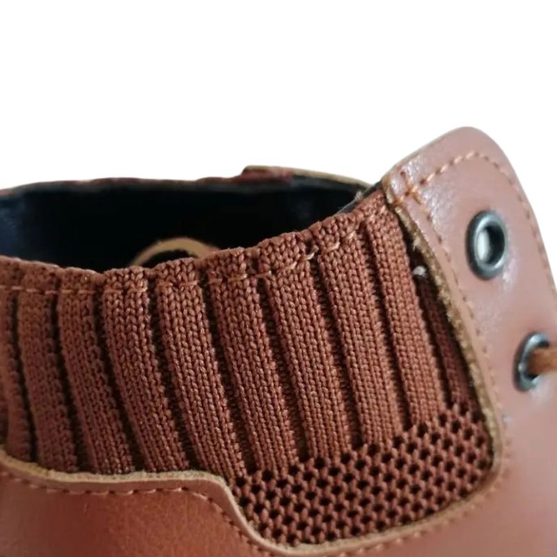 Bota Coturno de Couro Infantil Pelúciada Bota Coturno de Couro Infantil Peluciada Loja do Bambino 