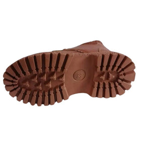 Bota Coturno de Couro Infantil Pelúciada Bota Coturno de Couro Infantil Peluciada Loja do Bambino 