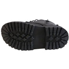 Bota Coturno de Couro Infantil Pelúciada Bota Coturno de Couro Infantil Peluciada Loja do Bambino 