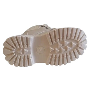 Bota Coturno de Couro Infantil Pelúciada Bota Coturno de Couro Infantil Peluciada Loja do Bambino 