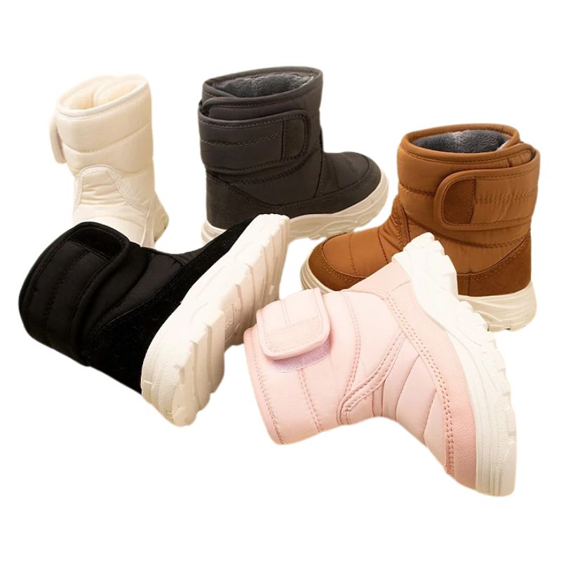 Bota Coturno Infantil Peluciada Velcro Bota Coturno Infantil Peluciada Velcro Loja do Bambino 