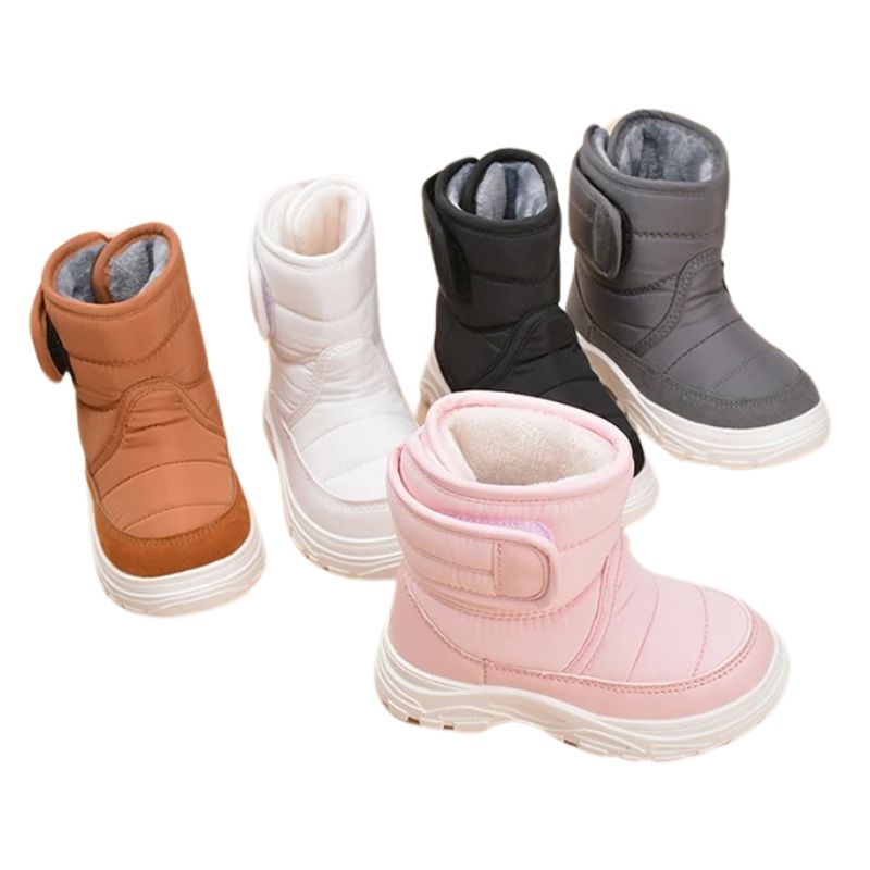 Bota Coturno Infantil Peluciada Velcro Bota Coturno Infantil Peluciada Velcro Loja do Bambino 