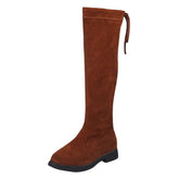 Bota Infantil Cano Longo Feminina Bota Infantil Cano Longo Feminina Loja do Bambino Marrom 26 (16cm) 