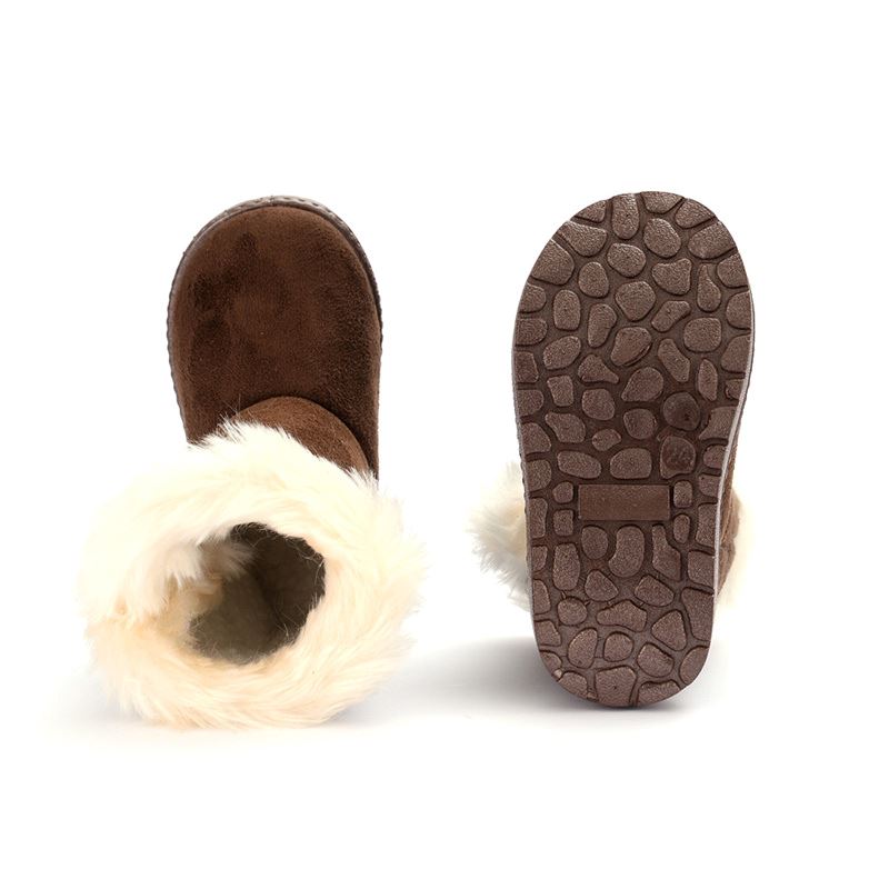 Bota Pelúcia de Inverno Infantil - Pantufinha Revestida de Lã Bota Pelúcia de Inverno Infantil Loja do Bambino 